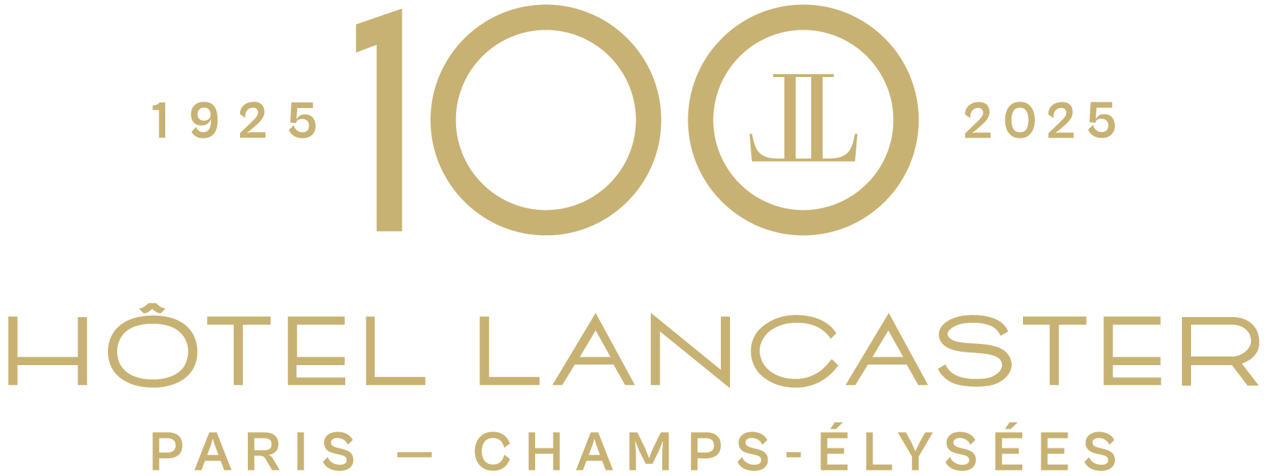 100 | 1925 - 2025 | Hotel Lancaster | Paris - Champs-Elysees
